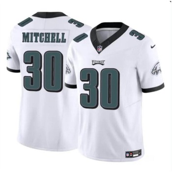 Youth Philadelphia Eagles #30 Quinyon Mitchell White 2024 Draft F.U.S.E Vapor Untouchable Limited Stitched Football Jersey Youth Philadelphia Eagles #30 Quinyon Mitchell White 2024 Draft F.U.S.E Vapor Untouchable Limited Stitched Football Jersey