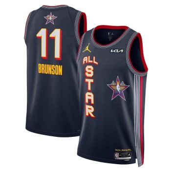 Unisex #11 Jalen Brunson Navy 2025 NBA All-Star Game Swingman Player Jersey Unisex #11 Jalen Brunson Navy 2025 NBA All-Star Game Swingman Player Jersey