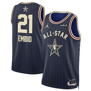 Unisex #21 Joel Embiid Navy 2024 NBA All-Star Game Swingman Jersey Unisex #21 Joel Embiid Navy 2024 NBA All-Star Game Swingman Jersey