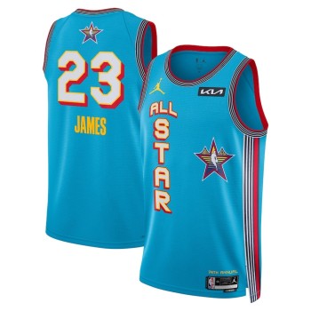 Unisex #23 LeBron James Light Blue 2025 NBA All-Star Game Swingman Player Jersey Unisex #23 LeBron James Light Blue 2025 NBA All-Star Game Swingman Player Jersey