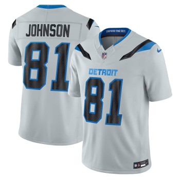 Men's Detroit Lions #81 Calvin Johnson Grey 2026 Rivalries Collection Vapor F.U.S.E. Limited Jersey Men's Detroit Lions #81 Calvin Johnson Grey 2026 Rivalries Collection Vapor F.U.S.E. Limited Jersey