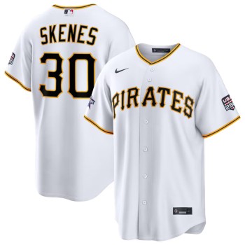 Men's Pittsburgh Pirates #30 Paul Skenes Nike White 2026 All-Star Game Replica Jersey Men's Pittsburgh Pirates #30 Paul Skenes Nike White 2026 All-Star Game Replica Jersey