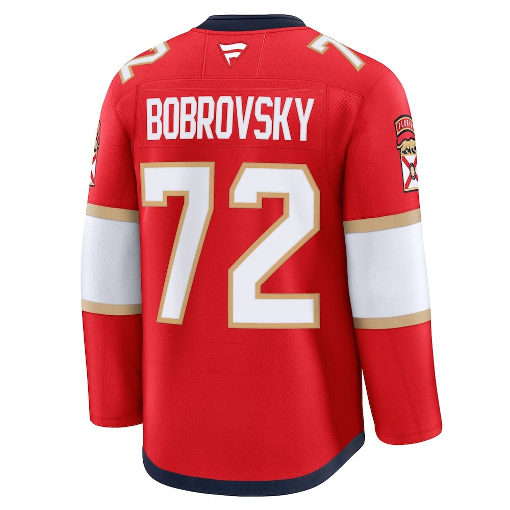 Youth Florida Panthers #72 Sergei Bobrovsky Red Jersey