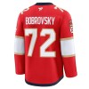 Youth Florida Panthers #72 Sergei Bobrovsky Red Jersey
