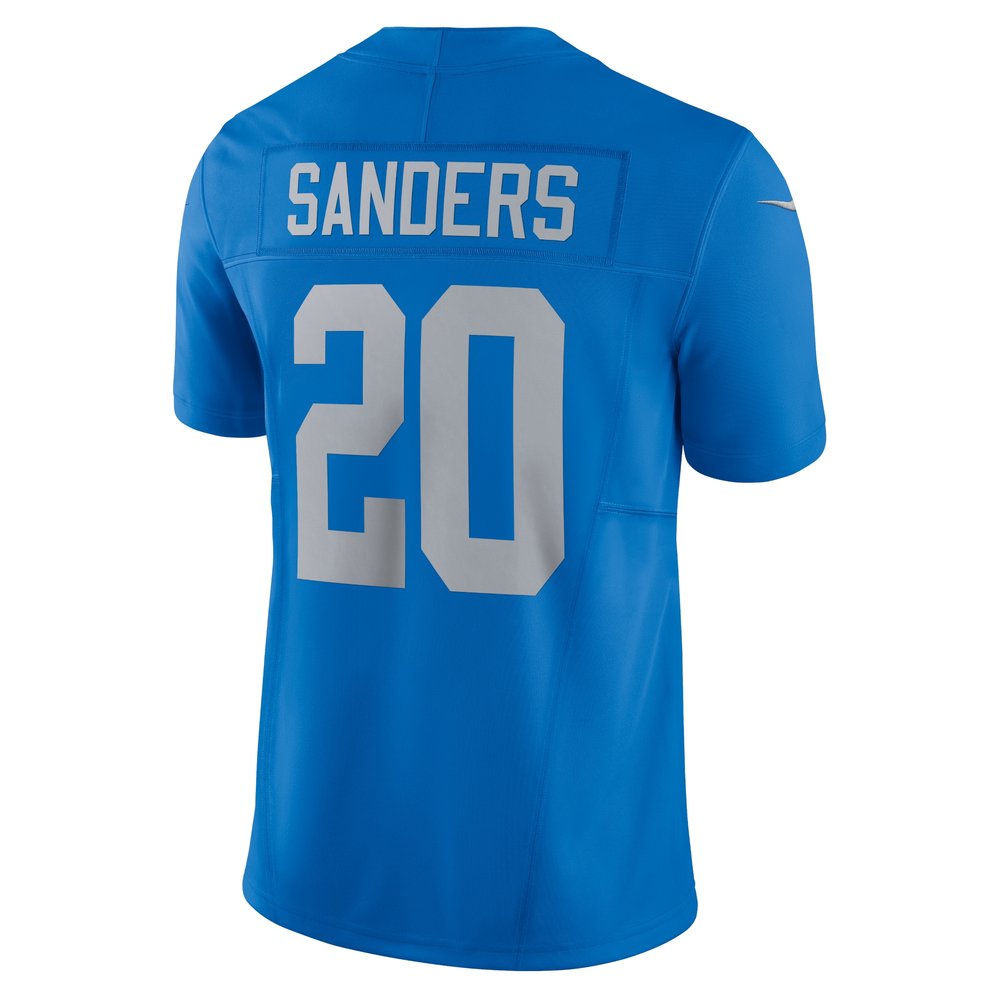 Men's Detroit Lions #20 Barry Sanders Blue Vapor F.U.S.E. Alternate Limited Jersey