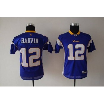 Vikings #12 Percy Harvin Purple Stitched Youth NFL Jersey Vikings #12 Percy Harvin Purple Stitched Youth NFL Jersey