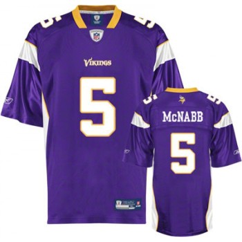 Vikings #5 Donovan Mcnabb Purple Stitched Youth NFL Jersey Vikings #5 Donovan Mcnabb Purple Stitched Youth NFL Jersey