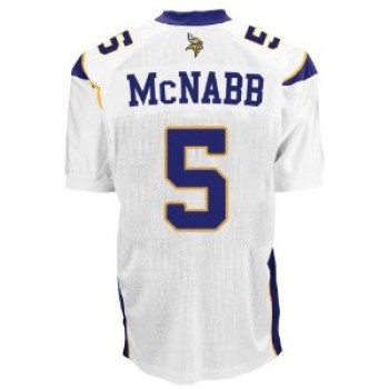 Vikings #5 Donovan Mcnabb White Stitched Youth NFL Jersey Vikings #5 Donovan Mcnabb White Stitched Youth NFL Jersey