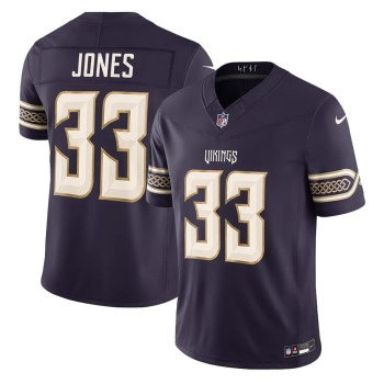 Men's Minnesota Vikings #33 Aaron Jones Purple 2026 Rivalries Collection Vapor F.U.S.E. Limited Jersey Men's Minnesota Vikings #33 Aaron Jones Purple 2026 Rivalries Collection Vapor F.U.S.E. Limited Jersey