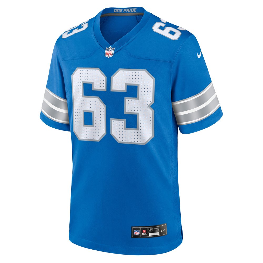 Men's Detroit Lions Duke Clemens Blue Game Jersey Men's Detroit Lions Duke Clemens Blue Game Jersey