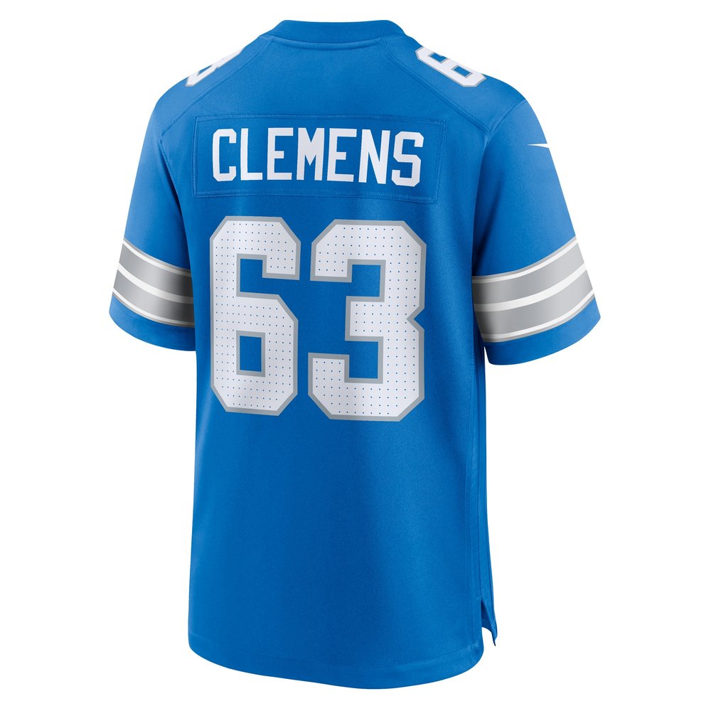 Men's Detroit Lions Duke Clemens Blue Game Jersey Men's Detroit Lions Duke Clemens Blue Game Jersey