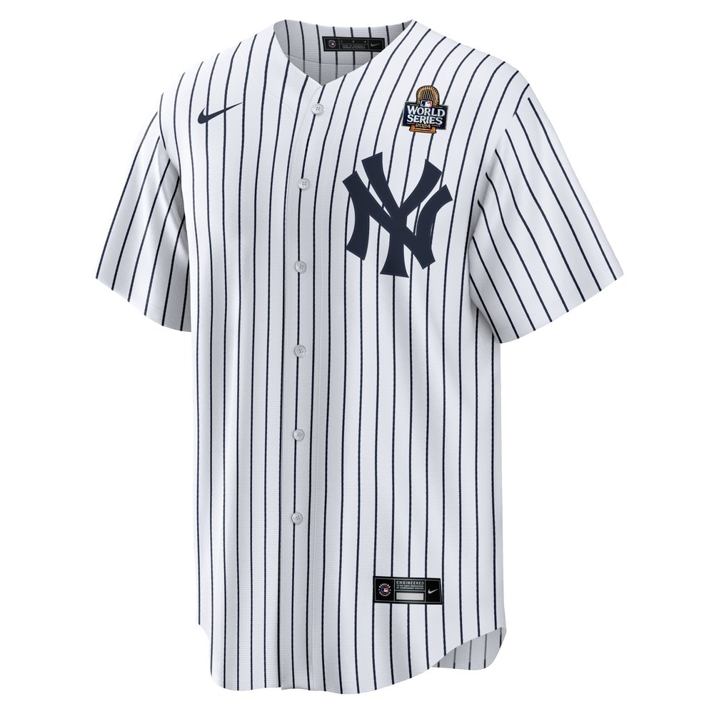 Men's New York Yankees #11 Anthony Volpe White 2024 World Series Home Replica Player Jersey Men's New York Yankees #11 Anthony Volpe White 2024 World Series Home Replica Player Jersey