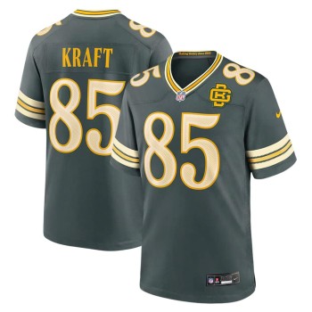 Men's Green Bay Packers #85 Tucker Kraft Green 2026 Rivalries Collection Game Jersey Men's Green Bay Packers #85 Tucker Kraft Green 2026 Rivalries Collection Game Jersey