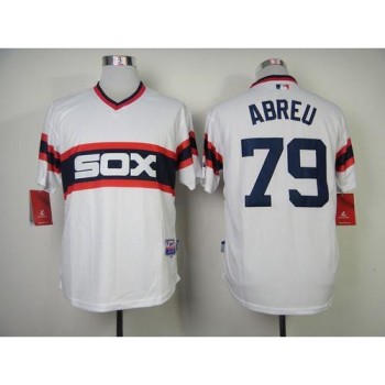 White Sox #79 Jose Abreu White Alternate Home Cool Base Stitched MLB Jersey White Sox #79 Jose Abreu White Alternate Home Cool Base Stitched MLB Jersey