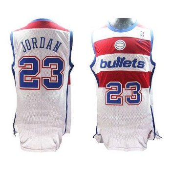 Wizards #23 Michael Jordan White Throwback Stitched NBA Jersey Wizards #23 Michael Jordan White Throwback Stitched NBA Jersey
