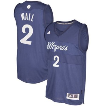 Wizards #2 John Wall Blue 2016-2017 Christmas Day Stitched NBA Jersey Wizards #2 John Wall Blue 2016-2017 Christmas Day Stitched NBA Jersey