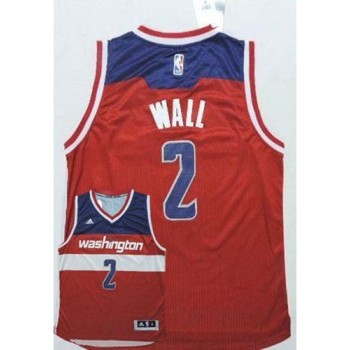Wizards #2 John Wall New Red Road Stitched NBA Jersey Wizards #2 John Wall New Red Road Stitched NBA Jersey