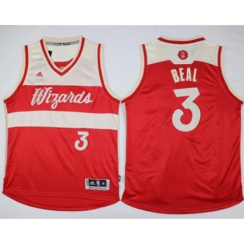 Wizards #3 Bradley Beal Red 2015-2016 Christmas Day Stitched NBA Jersey Wizards #3 Bradley Beal Red 2015-2016 Christmas Day Stitched NBA Jersey