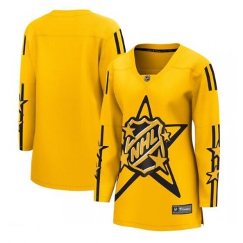 Women's All-Star Game 2024 Yellow Breakaway Stitched Hockey Jersey Women's All-Star Game 2024 Yellow Breakaway Stitched Hockey Jersey
