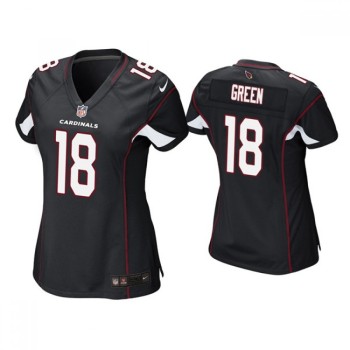 Women's Arizona Cardinals #18 A.J. Green Black Stitched Jersey(Run Small) Women's Arizona Cardinals #18 A.J. Green Black Stitched Jersey(Run Small)