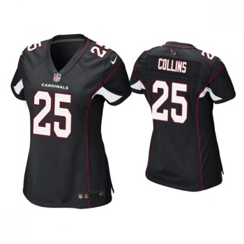 Women's Arizona Cardinals #25 Zaven Collins Black Stitched Jersey(Run Small) Women's Arizona Cardinals #25 Zaven Collins Black Stitched Jersey(Run Small)