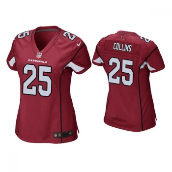 Women's Arizona Cardinals #25 Zaven Collins Red Stitched Jersey(Run Small) Women's Arizona Cardinals #25 Zaven Collins Red Stitched Jersey(Run Small)