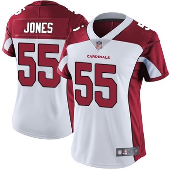 Women's Arizona Cardinals #55 Chandler Jones White Vapor Untouchable Limited Stitched NFL Jersey(Run Small) Women's Arizona Cardinals #55 Chandler Jones White Vapor Untouchable Limited Stitched NFL Jersey(Run Small)