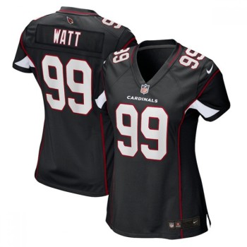 Women's Arizona Cardinals #99 J.J. Watt Black Stitched Jersey(Run Small) Women's Arizona Cardinals #99 J.J. Watt Black Stitched Jersey(Run Small)