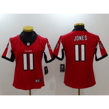 Women's Atlanta Falcons #11 Julio Jones Red Vapor Untouchable Limited Jersey Women's Atlanta Falcons #11 Julio Jones Red Vapor Untouchable Limited Jersey