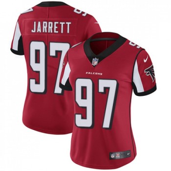 Women's Atlanta Falcons #97 Grady Jarrett Red Vapor Untouchable Limited Stitched NFL Jersey(Run Small) Women's Atlanta Falcons #97 Grady Jarrett Red Vapor Untouchable Limited Stitched NFL Jersey(Run Small)