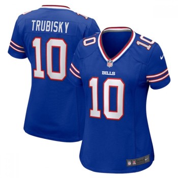 Women's Buffalo Bills #10 Mitchell Trubisky Blue Vapor Untouchable Limited Stitched Football Jersey Women's Buffalo Bills #10 Mitchell Trubisky Blue Vapor Untouchable Limited Stitched Football Jersey