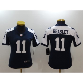 Women's Dallas Cowboys #11 Cole Beasley Navy Vapor Untouchable Limited Stitched NFL Jersey Women's Dallas Cowboys #11 Cole Beasley Navy Vapor Untouchable Limited Stitched NFL Jersey