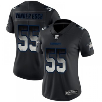 Women's Dallas Cowboys #55 Leighton Vander Esch Black 2019 Smoke Fashion Limited Stitched NFL Jersey(Run Small) Women's Dallas Cowboys #55 Leighton Vander Esch Black 2019 Smoke Fashion Limited Stitched NFL Jersey(Run Small)