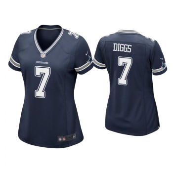 Women's Dallas Cowboys #7 Trevon Diggs Navy Vapor Untouchable Limited Stitched Jersey(Run Small) Women's Dallas Cowboys #7 Trevon Diggs Navy Vapor Untouchable Limited Stitched Jersey(Run Small)