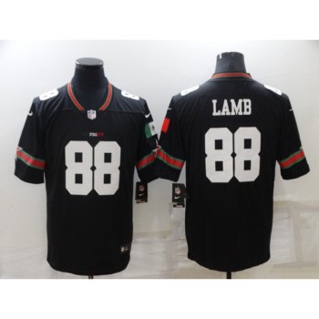 Women's Dallas Cowboys #88 CeeDee Lamb Black Mexico Stitched Jersey(Run Small) Women's Dallas Cowboys #88 CeeDee Lamb Black Mexico Stitched Jersey(Run Small)