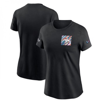 Women's Denver Broncos Black 2023 Crucial Catch Sideline Tri-Blend T-Shirt(Run Small) Women's Denver Broncos Black 2023 Crucial Catch Sideline Tri-Blend T-Shirt(Run Small)