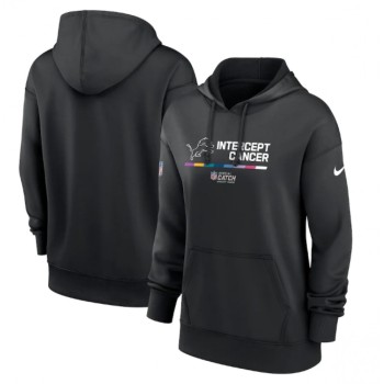 Women's Detroit Lions 2022 Black NFL Crucial Catch Therma Performance Pullover Hoodie(Run Small) Women's Detroit Lions 2022 Black NFL Crucial Catch Therma Performance Pullover Hoodie(Run Small)