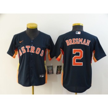 Women's Houston Astros #2 Alex Bregman 2020 Navy Cool Base Stitched MLB Jersey(Run Small) Women's Houston Astros #2 Alex Bregman 2020 Navy Cool Base Stitched MLB Jersey(Run Small)