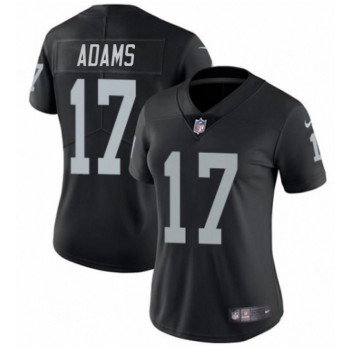 Women's Las Vegas Raiders #17 Davante Adams Black Vapor Untouchable Limited Stitched Jersey(Run Small) Women's Las Vegas Raiders #17 Davante Adams Black Vapor Untouchable Limited Stitched Jersey(Run Small)