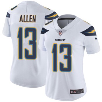Women's Los Angeles Chargers #13 Keenan Allen White Vapor Untouchable Limited Stitched NFL Jersey Women's Los Angeles Chargers #13 Keenan Allen White Vapor Untouchable Limited Stitched NFL Jersey