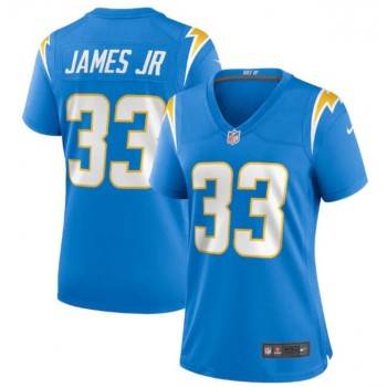 Women's Los Angeles Chargers #33 Derwin James Jr. Blue Vapor Untouchable Limited Stitched Jersey Women's Los Angeles Chargers #33 Derwin James Jr. Blue Vapor Untouchable Limited Stitched Jersey