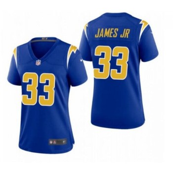 Women's Los Angeles Chargers #33 Derwin James Jr. Royal Vapor Untouchable Limited Stitched Jersey Women's Los Angeles Chargers #33 Derwin James Jr. Royal Vapor Untouchable Limited Stitched Jersey
