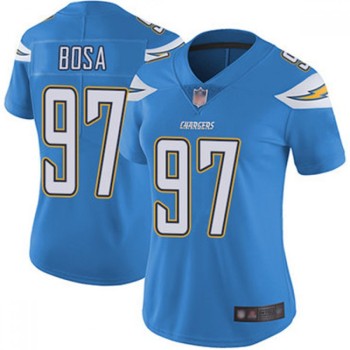 Women's Los Angeles Chargers #97 Joey Bosa Blue Vapor Untouchable Limited Stitched NFL Jersey Women's Los Angeles Chargers #97 Joey Bosa Blue Vapor Untouchable Limited Stitched NFL Jersey