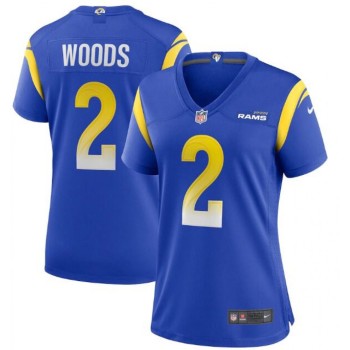 Women's Los Angeles Rams #2 Robert Woods Royal Vapor Untouchable Limited Stitched Jersey(Run Small) Women's Los Angeles Rams #2 Robert Woods Royal Vapor Untouchable Limited Stitched Jersey(Run Small)