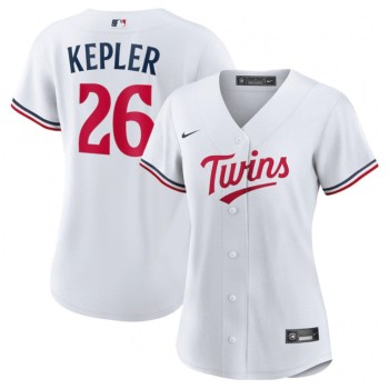 Women's Minnesota Twins #26 Max Kepler White Stitched Jersey(Run Small) Women's Minnesota Twins #26 Max Kepler White Stitched Jersey(Run Small)