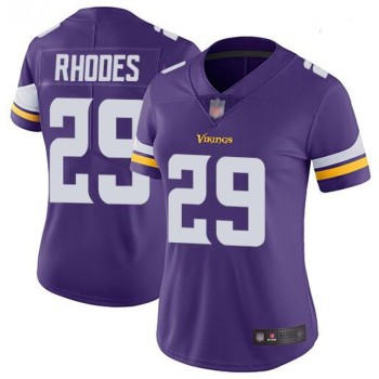 Women's Minnesota Vikings #29 Xavier Rhodes Purple Vapor Untouchable Limited Stitched NFL Jersey(Run Small) Women's Minnesota Vikings #29 Xavier Rhodes Purple Vapor Untouchable Limited Stitched NFL Jersey(Run Small)