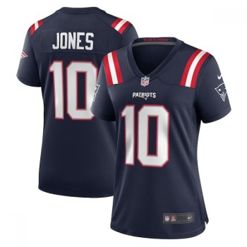 Women's New England Patriots #10 Mac Jones Navy Vapor Untouchable Limited Stitched Jersey Women's New England Patriots #10 Mac Jones Navy Vapor Untouchable Limited Stitched Jersey