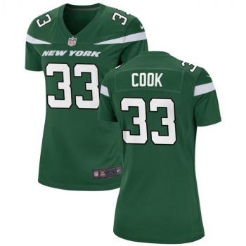 Women's New York Jets #33 Dalvin Cook Green Stitched Football Jersey(Run Small) Women's New York Jets #33 Dalvin Cook Green Stitched Football Jersey(Run Small)