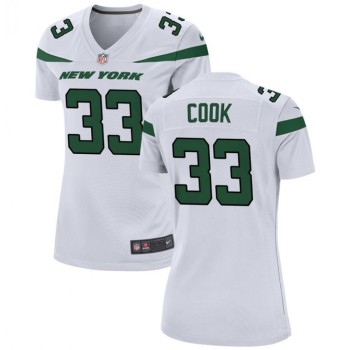 Women's New York Jets #33 Dalvin Cook White Stitched Football Jersey(Run Small) Women's New York Jets #33 Dalvin Cook White Stitched Football Jersey(Run Small)