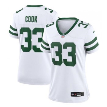 Women's New York Jets #33 Dalvin Cook White Stitched Football Jersey(Run Small) Women's New York Jets #33 Dalvin Cook White Stitched Football Jersey(Run Small)